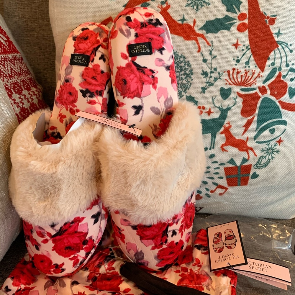 New VS silky-smooth slippers